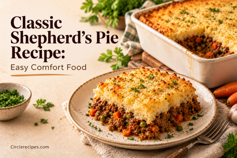 Classic Shepherd's Pie Recipe: Easy, Cozy, and Ready in One Hour recipe featured image