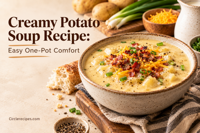 Creamy Potato Soup Recipe: Easy One-Pot Comfort recipe featured image