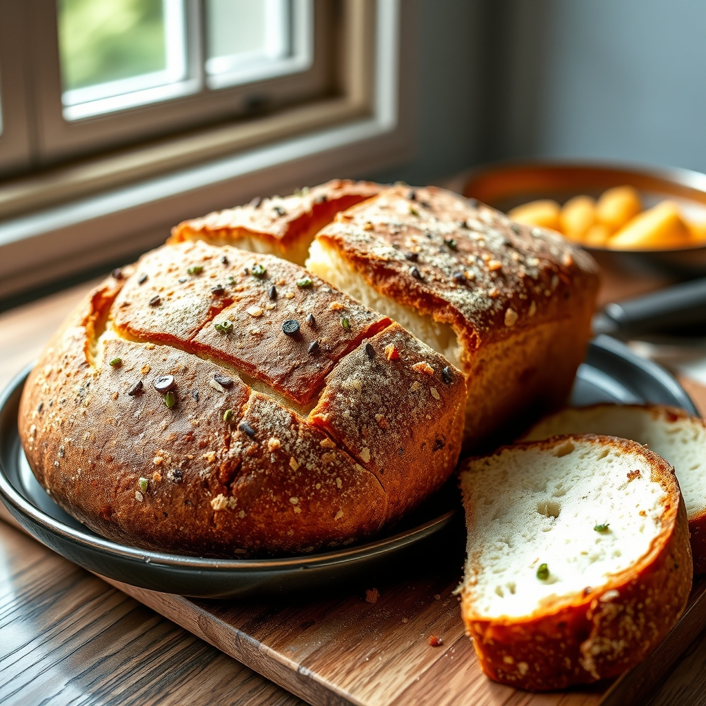 Dutch Oven Sourdough Bread: The Foolproof Beginner's Guide, finished result