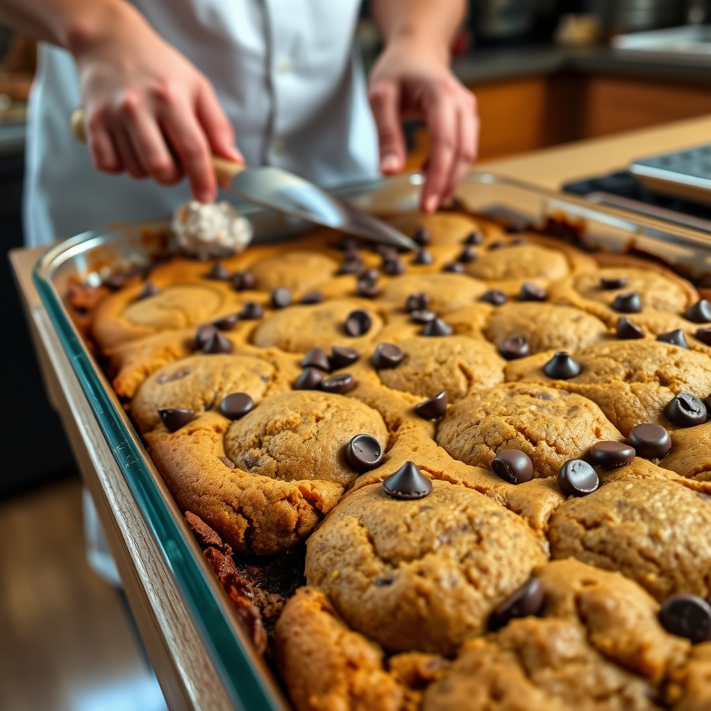 Gluten Free Pumpkin Chocolate Chip Cookies (Easy One-Bowl Recipe), preparation in progress