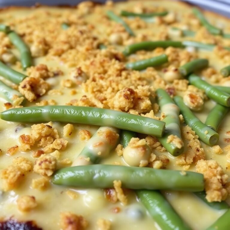 Green Bean Casserole Recipe: Creamy, Crunchy, and Easy recipe featured image