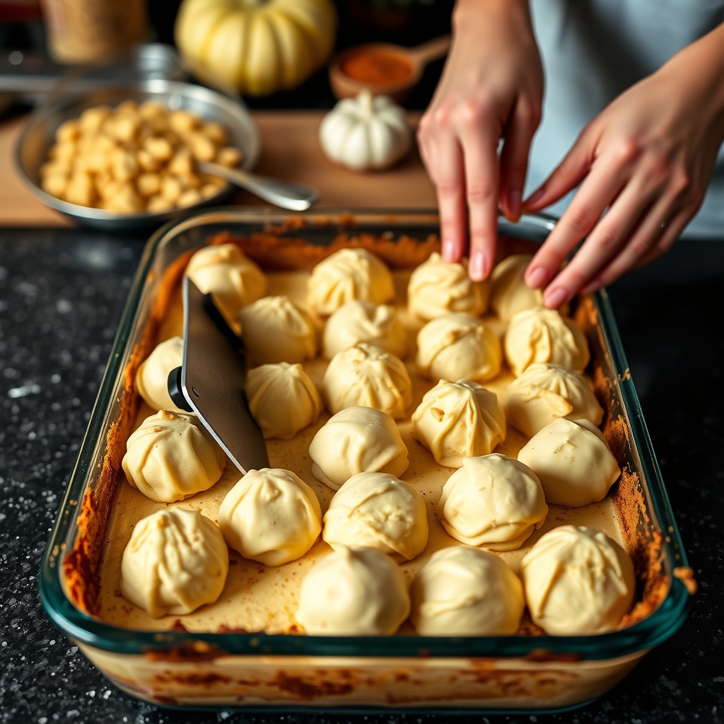No-Bake Pumpkin Pie Cheesecake Truffles: The Easy Fall Dessert You'll Make on Repeat, preparation in progress