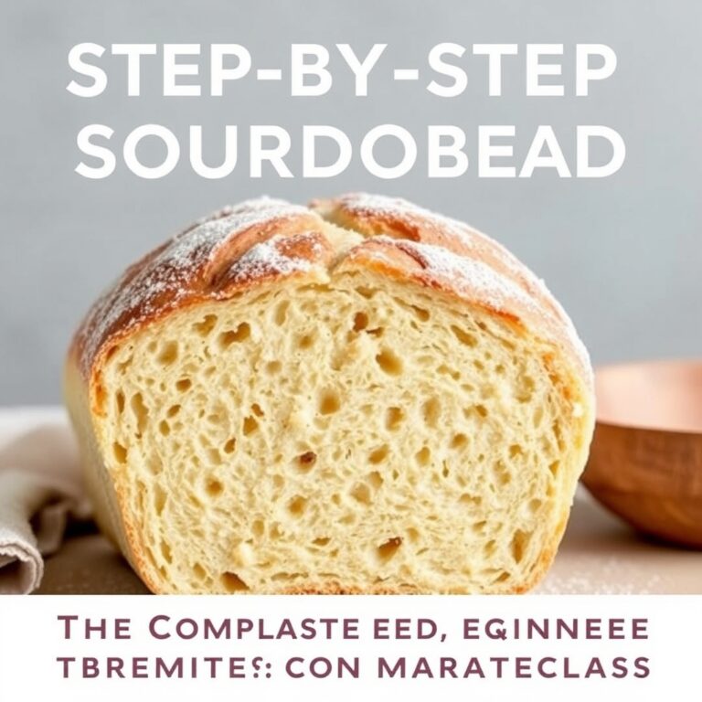Step-by-Step Sourdough Bread: The Complete Beginner Masterclass featured image