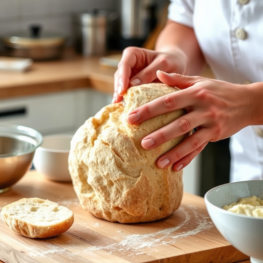 Step-by-Step Sourdough Bread: The Complete Beginner Masterclass, preparation in progress